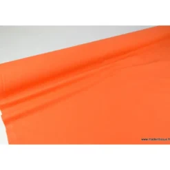 Tissu cretonne coton Citrouille - OEKO TEX