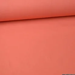 Tissu cretonne coton Corail - OEKO TEX