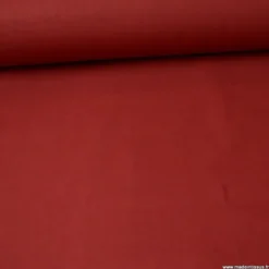 Tissu cretonne coton Grenat - OEKO TEX