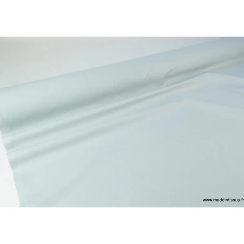 Tissu cretonne coton Gris Nuage - OEKO TEX