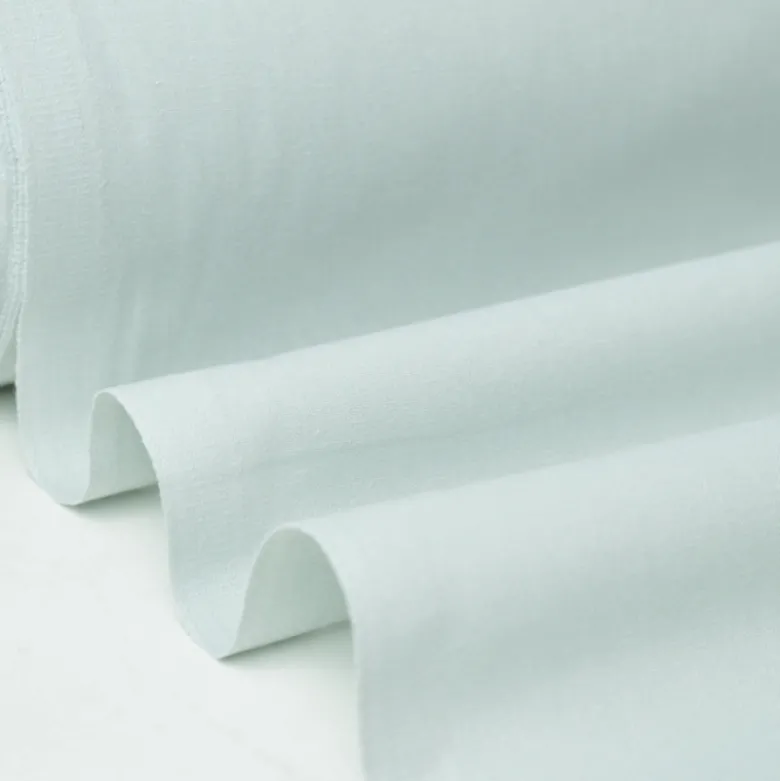 Tissu cretonne coton Gris Nuage - OEKO TEX