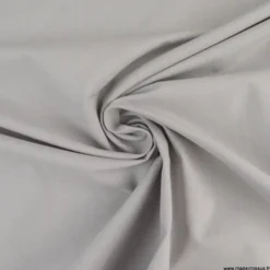 Tissu cretonne coton gris - OEKO TEX