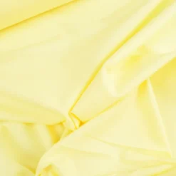 Tissu cretonne coton Jaune paille - OEKO TEX