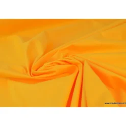 Tissu cretonne coton jaune Soleil - OEKO TEX