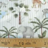 Tissu cretonne coton Jungo motif animaux -OEKO TEX