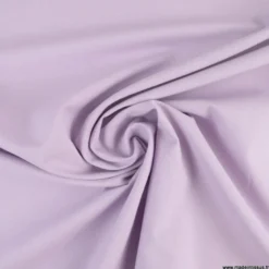 Tissu cretonne coton Lilas clair - OEKO TEX