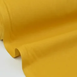 Tissu cretonne coton Moutarde - OEKO TEX