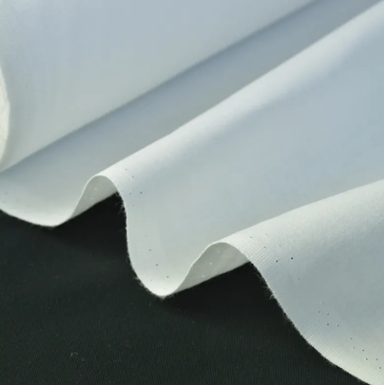 Tissu cretonne coton OEKO TEX blanc