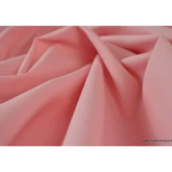 Tissu cretonne coton OEKO TEX rose Dragée
