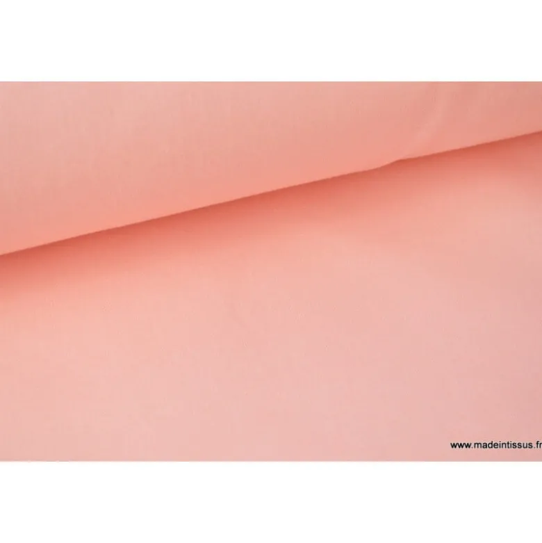 Tissu cretonne coton Peche - OEKO TEX