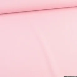 Tissu cretonne coton Rose fanée - OEKO TEX