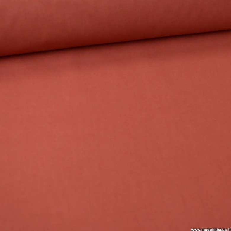 Tissu cretonne coton Tomette - OEKO TEX