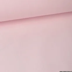 Tissu cretonne coton uni OEKO TEX ROSE PALE