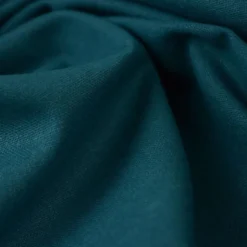 Tissu cretonne coton vert Paon - OEKO TEX
