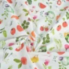 Tissu cretonne coton Vitamines motif fruits et légumes - OEKO TEX