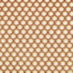 Tissu cretonne coton Zea motifs fleurs graphique jaune