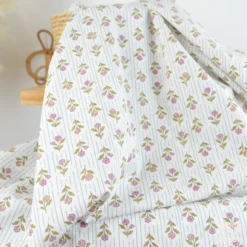 Tissu Cretonne de Coton Aesa – Motif Floral Indien - OEKO TEX