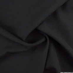 Tissu crêpe georgette Noir