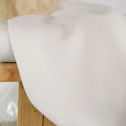 Tissu crêpe Marocain - Crème