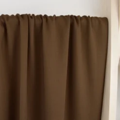 Tissu crêpe Marocain - Marron
