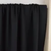 Tissu crêpe Marocain - Noir