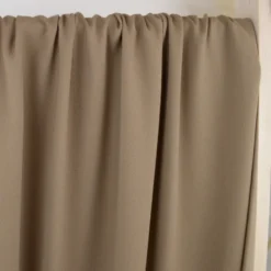 Tissu crêpe Marocain - Taupe