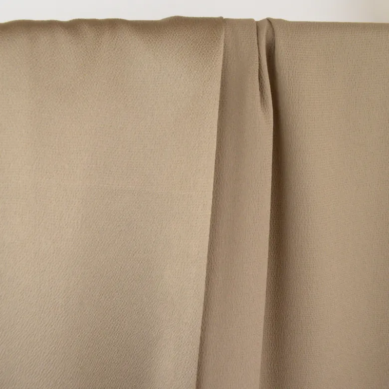 Tissu crêpe Marocain - Taupe