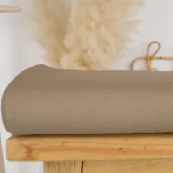 Tissu crêpe Marocain - Taupe