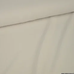 Tissu crêpe mi-lourd coloris Beige - OEKO TEX