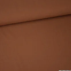 Tissu crêpe mi-lourd coloris Marron - OEKO TEX