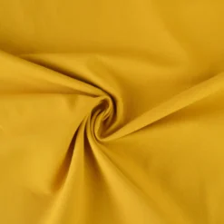 Tissu demi natté coton Canva coloris Moutarde - OEKO TEX