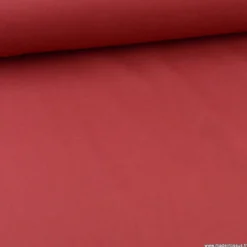 Tissu demi natté coton grande largeur Prune