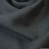 Tissu demi natté coton Gris anthracite