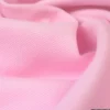 Tissu demi natté coton Rose