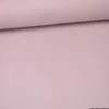 Tissu demi natté coton Rose poudré
