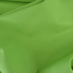 Tissu demi natté coton vert citron - OEKO TEX