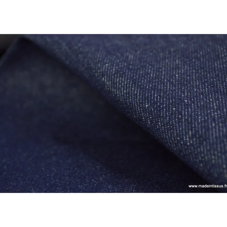 Tissu denim lourd jean bleu