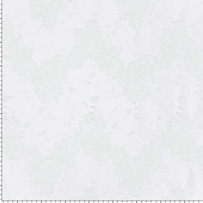 Tissu Dentelle Blanche - Bernie