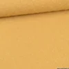 Tissu Double gaze brodée Esmée Camel - oeko tex