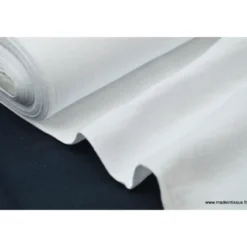 Tissu Double gaze coton Blanc - OEKO TEX