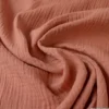 Tissu Double gaze coton Marsala - OEKO TEX