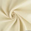 Tissu Double gaze coton Naturel (sans teinture) - OEKO TEX