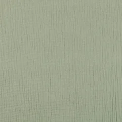 Tissu Double gaze coton Tilleul - OEKO TEX