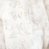 Tissu Double Gaze de Coton – Motif Ours et Forêt de Sapins