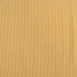 Tissu Double gaze réversible à rayures Lemon et mangue - OEKO TEX