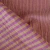 Tissu Double gaze réversible à rayures Cassonade et Dahlia - OEKO TEX