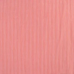 Tissu Double gaze réversible à rayures Rose et cerise - OEKO TEX