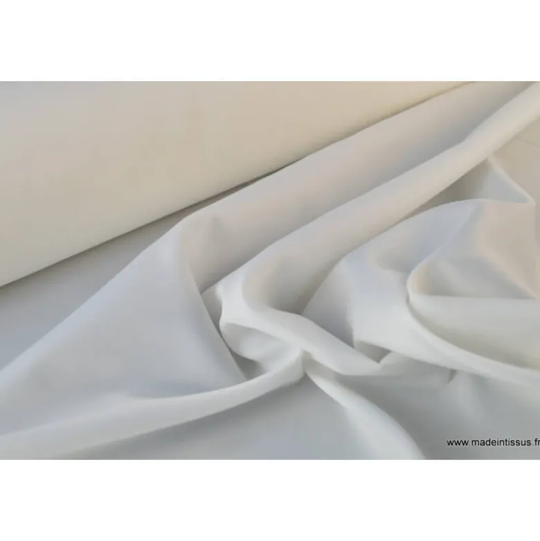 Tissu Doublure ivoire 100% polyester