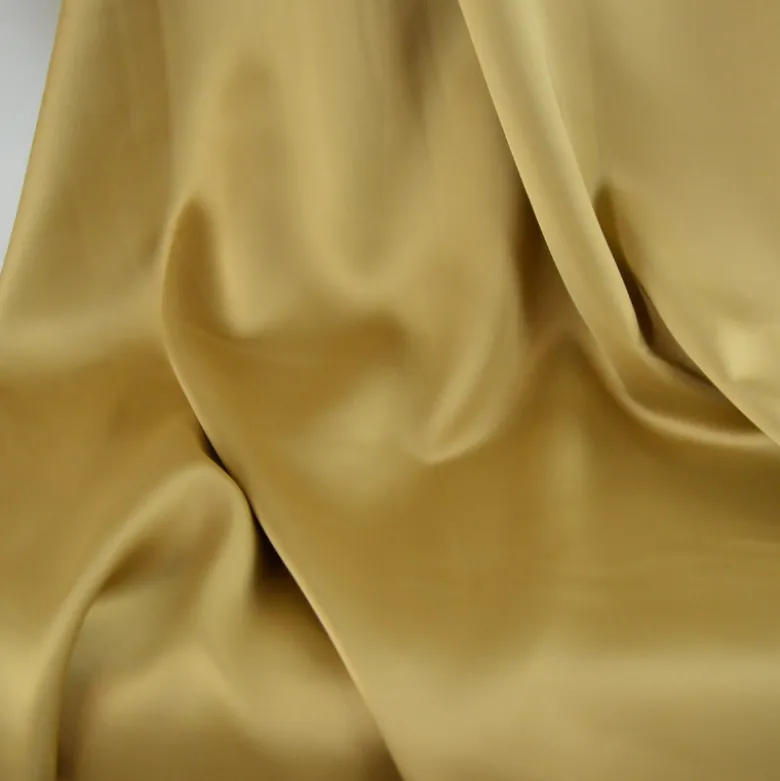 Tissu doublure satin Duchesse - Doré