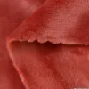 Tissu doudou ultra doux, lourd coloris Grenache - oeko tex